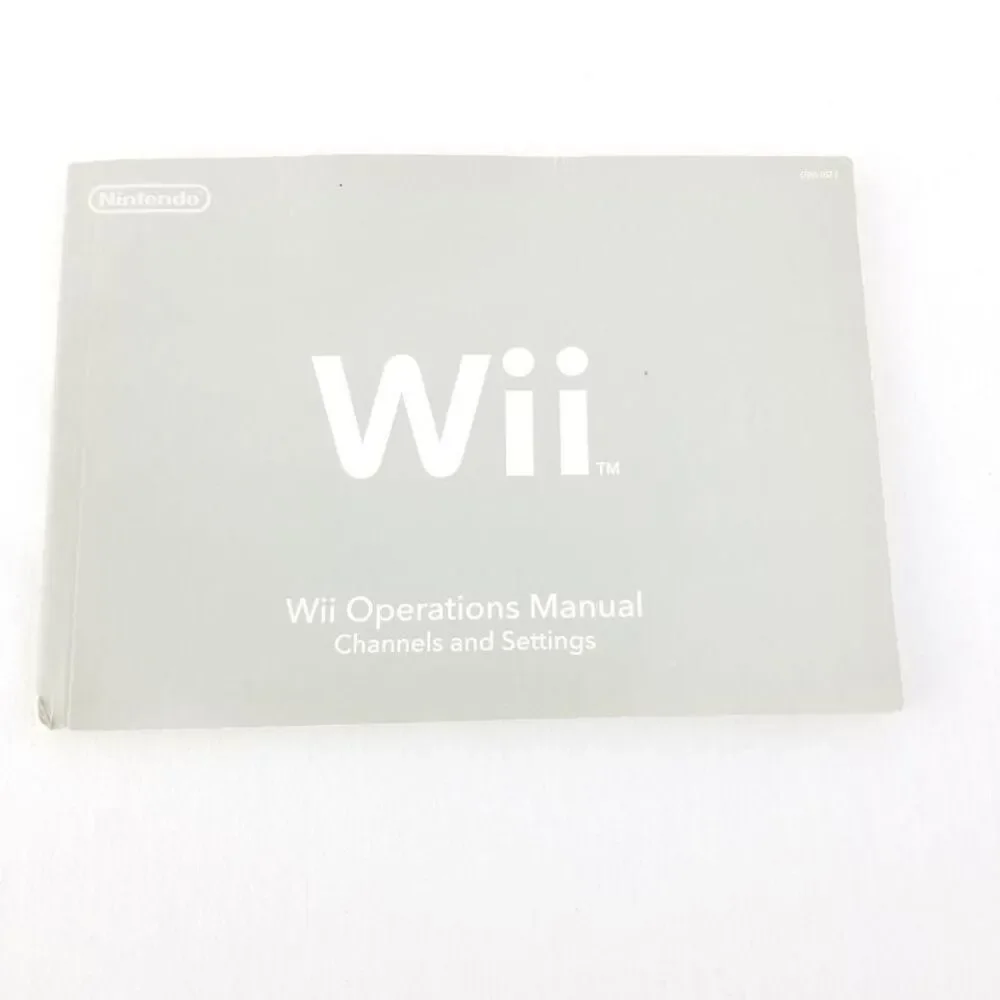 2007 Nintendo‎ Wii Manual
